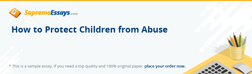 How to Protect Children from Abuse
