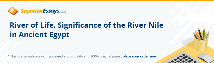the nile river essay