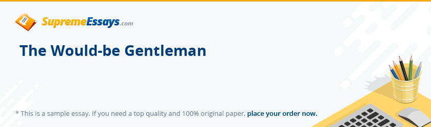 essay about gentleman
