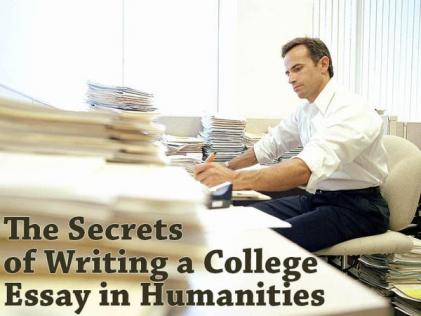 The Secrets of Writing a College Essay in Humanities