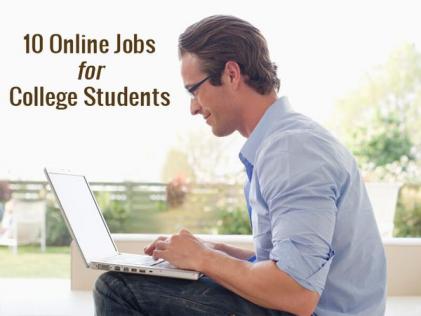 10 Online Jobs for College Students